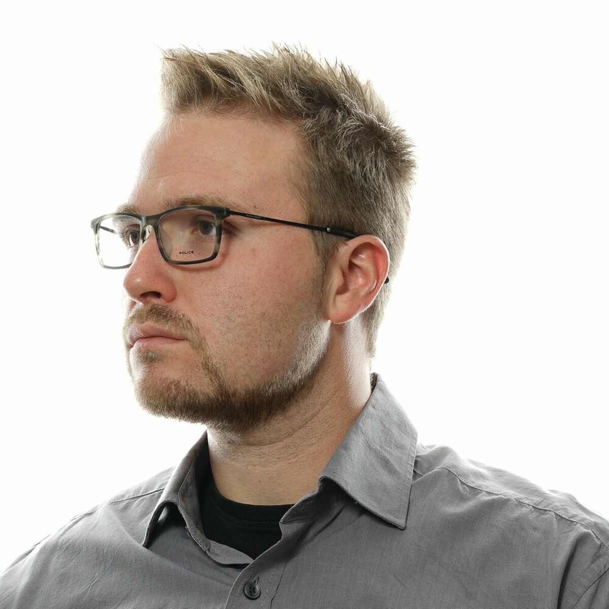 Men' Spectacle frame Police PL473 524ATM Grey
